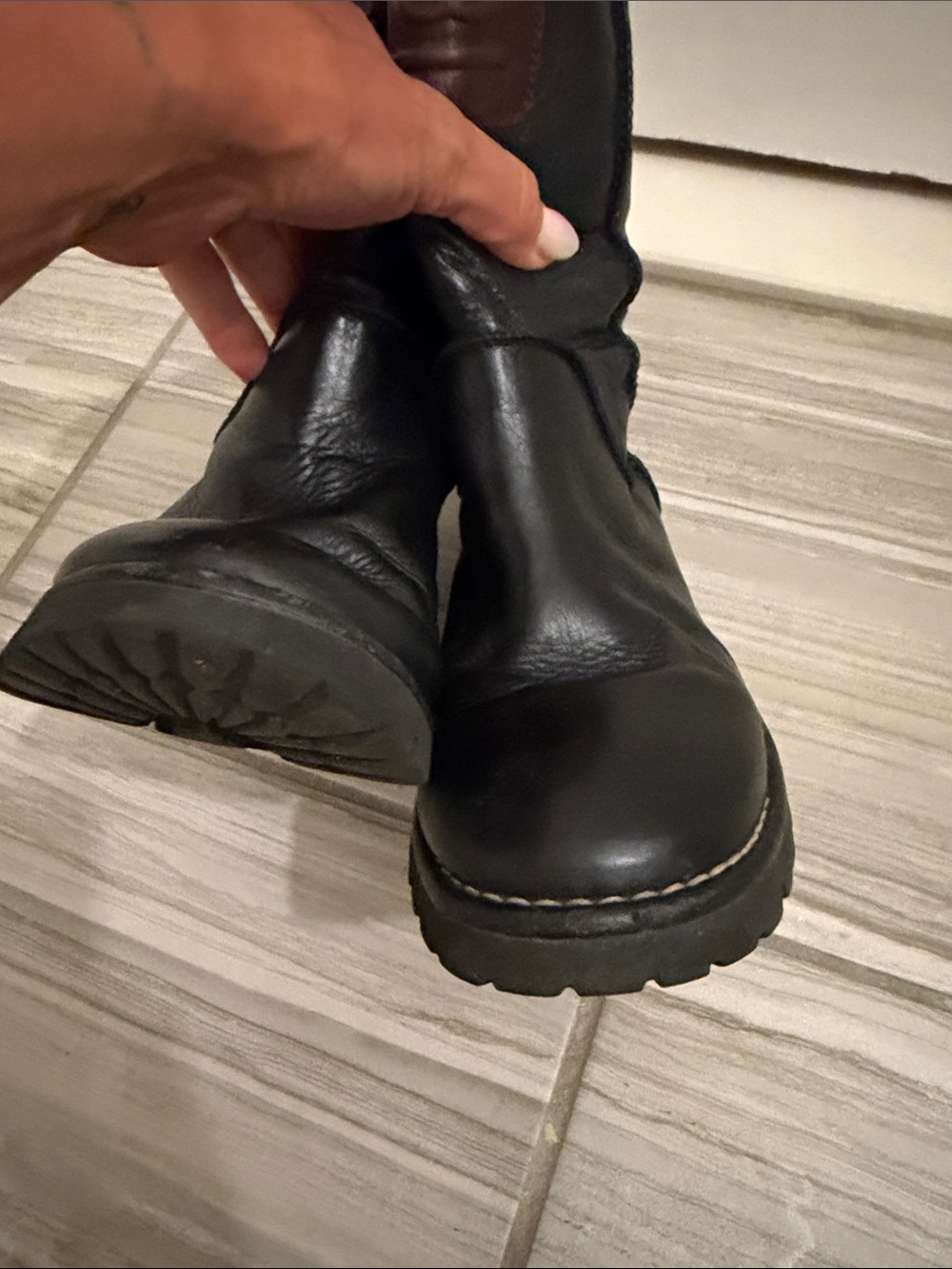 Authentic Vintage Chanel Cocoon Engineer Boots - Picture 12 of 13